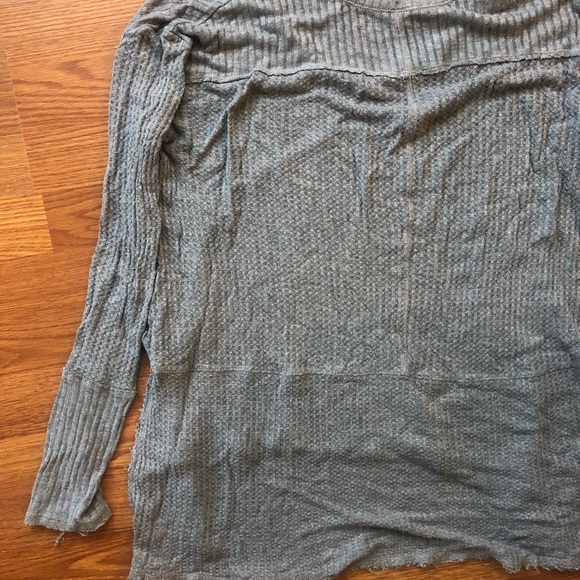S soft Free People waffle knit layering thermal - Picture 7 of 7